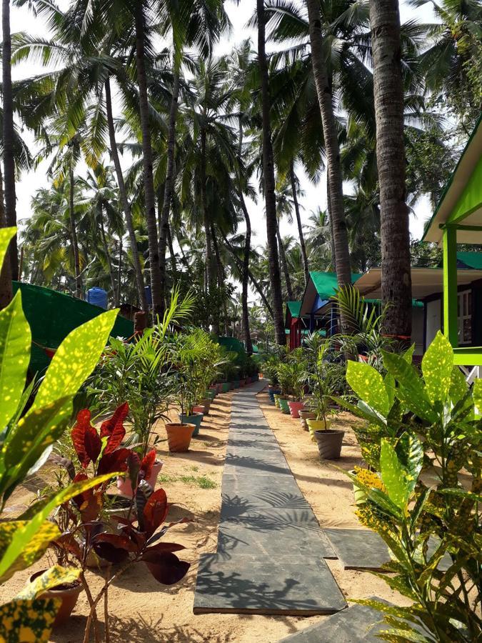 Secret Beach Bungalows, Bãi biển Palolem Ngoại thất bức ảnh