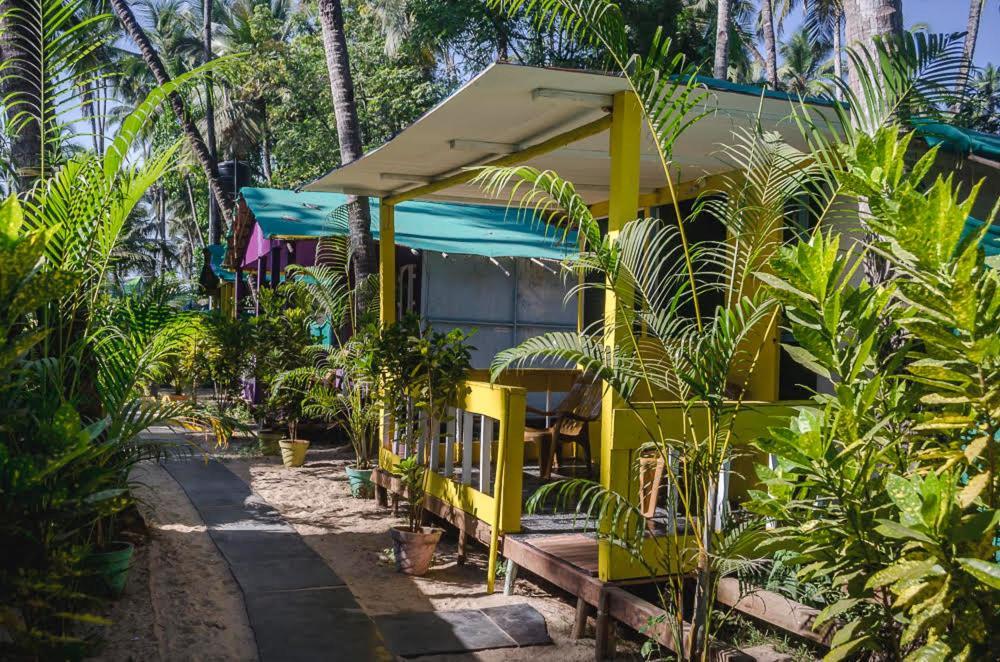 Secret Beach Bungalows, Bãi biển Palolem Ngoại thất bức ảnh