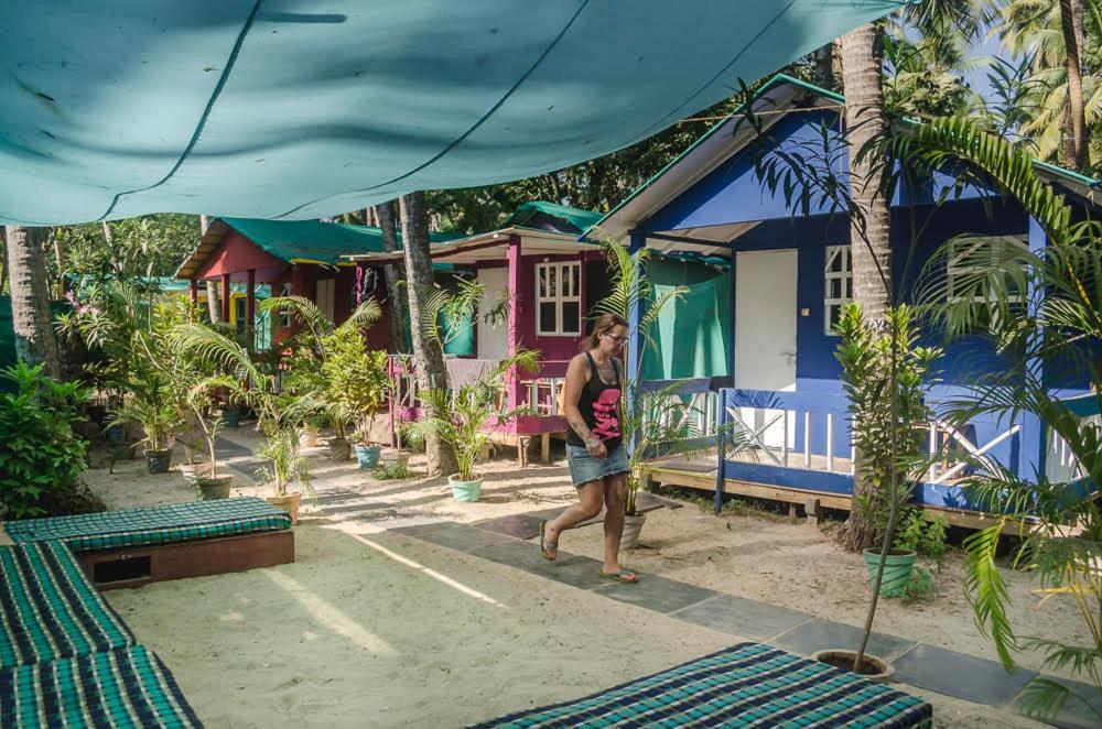 Secret Beach Bungalows, Bãi biển Palolem Ngoại thất bức ảnh