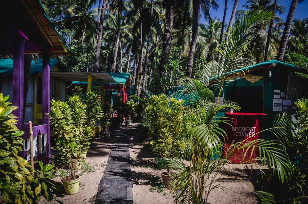 Secret Beach Bungalows, Bãi biển Palolem Ngoại thất bức ảnh